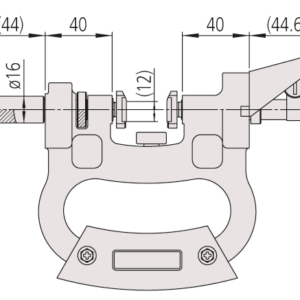 Đồng Hồ So Cơ Khí Đo Linh Hoạt, Dial Snap Gauge without Indicator 11-12