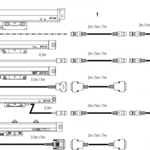 Thước Quang Linear Scale AT715 300 mm Mitutoyo, 539-866