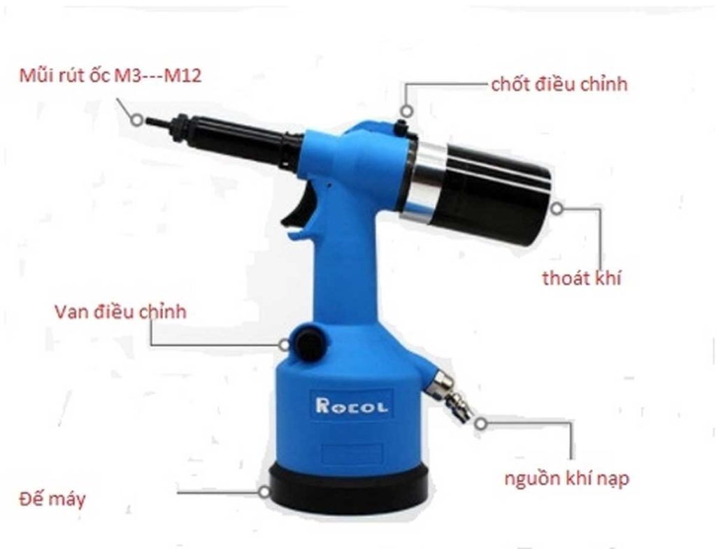 SÚNG RÚT ĐAI ỐC ROCOL-RL0312 TẠI BIÊN HÒA